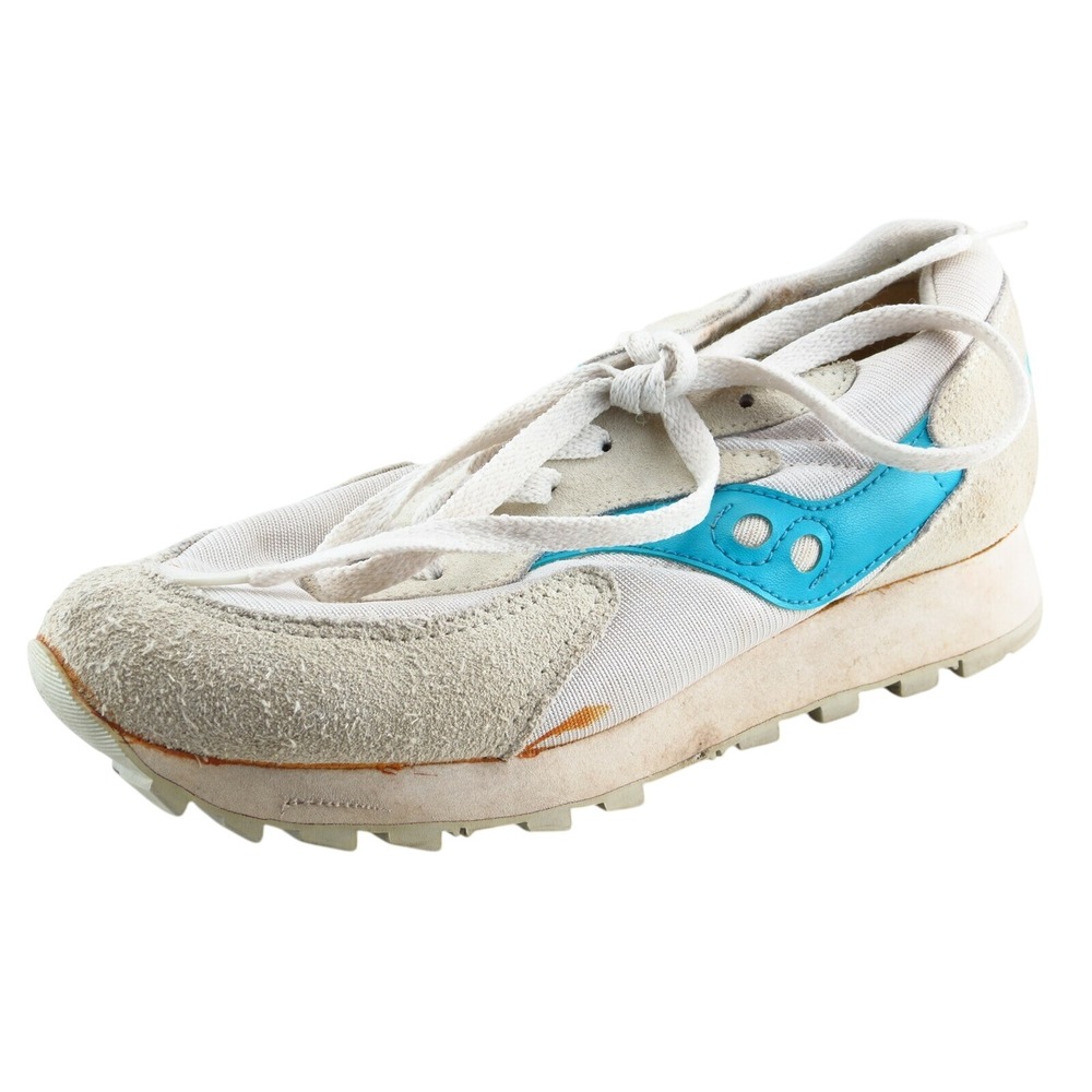 Saucony Fashion Sneakers Beige Leather Women 6.5 Medium
